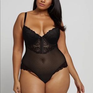 Black bodysuit - Fashion to Figure bodysuit